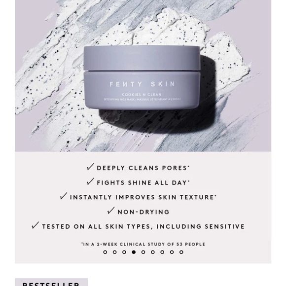 Fenty Skin Cookies and Clean Whipped Clay Detox Mask - Picture 5 of 14